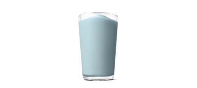 Mystery Blue Milkshake, stor